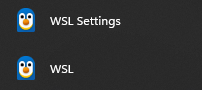 WSL & Settings